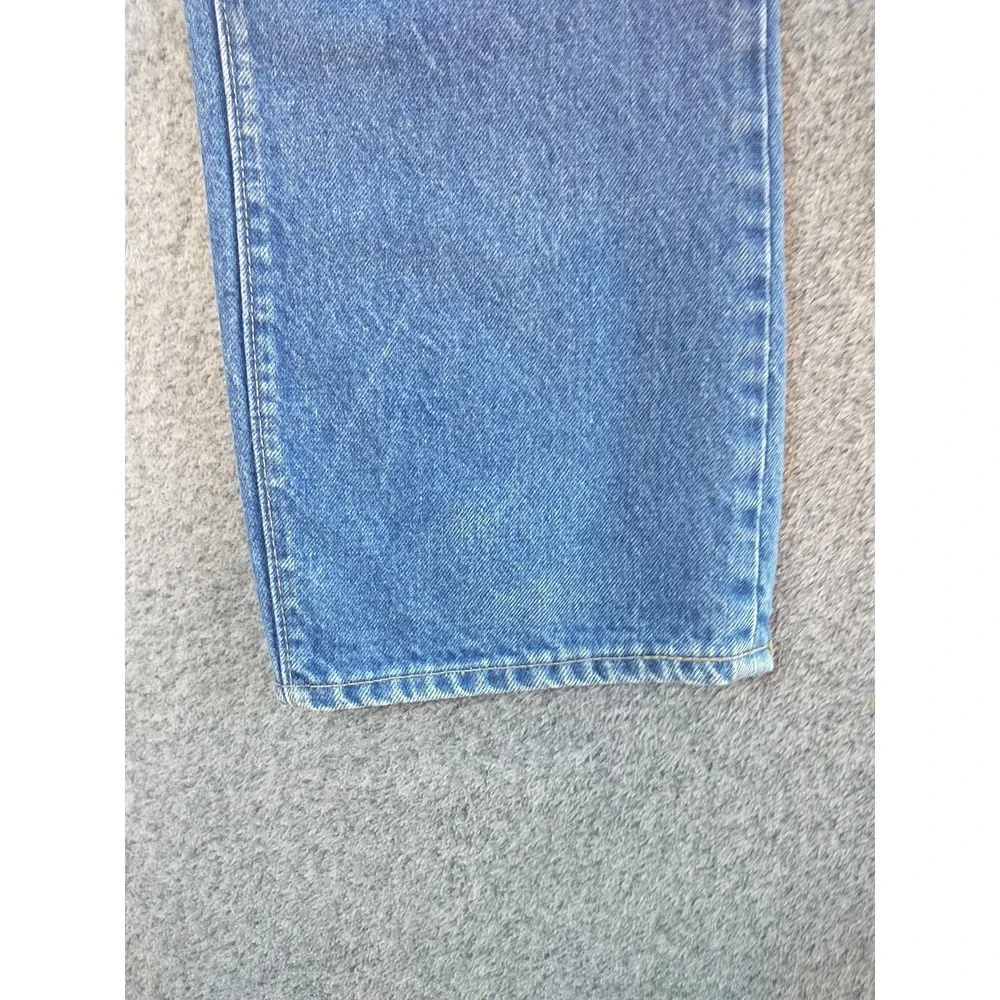 Vintage Levis Mens Medium Wash Straight Leg Denim Jeans Blue W34 L30